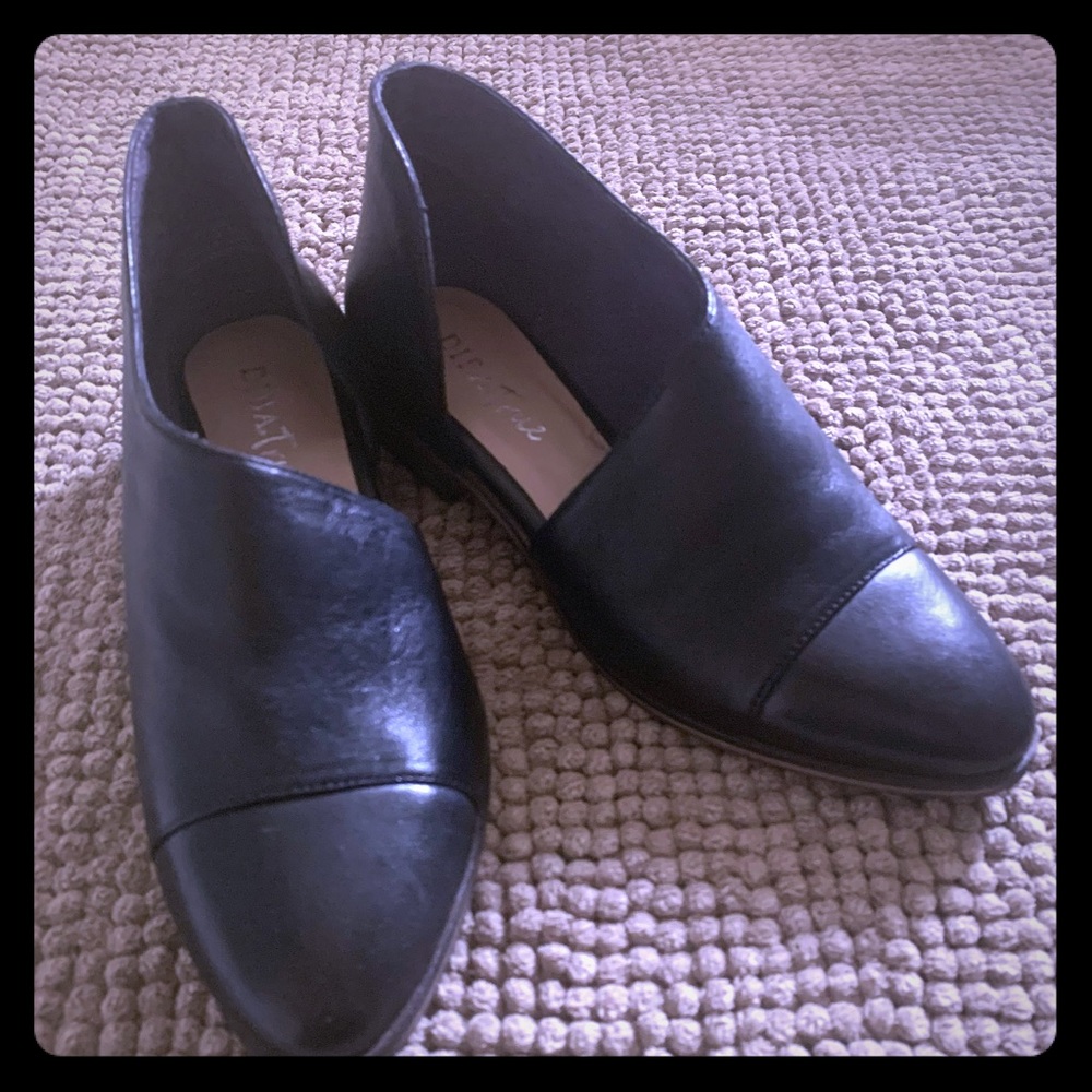 Diba black booties.  NWOT